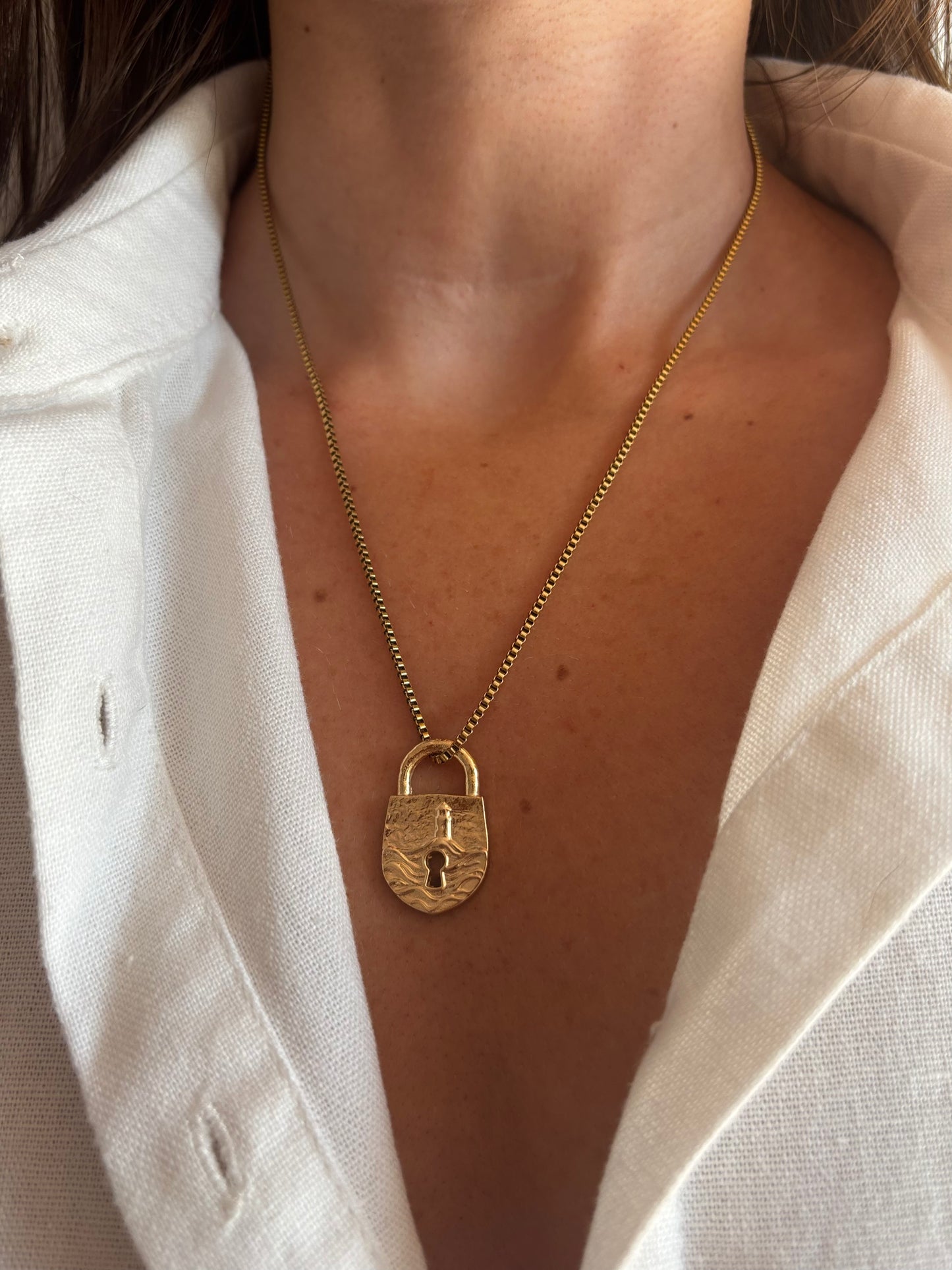 Pingente DUNA + Colar MARÉ