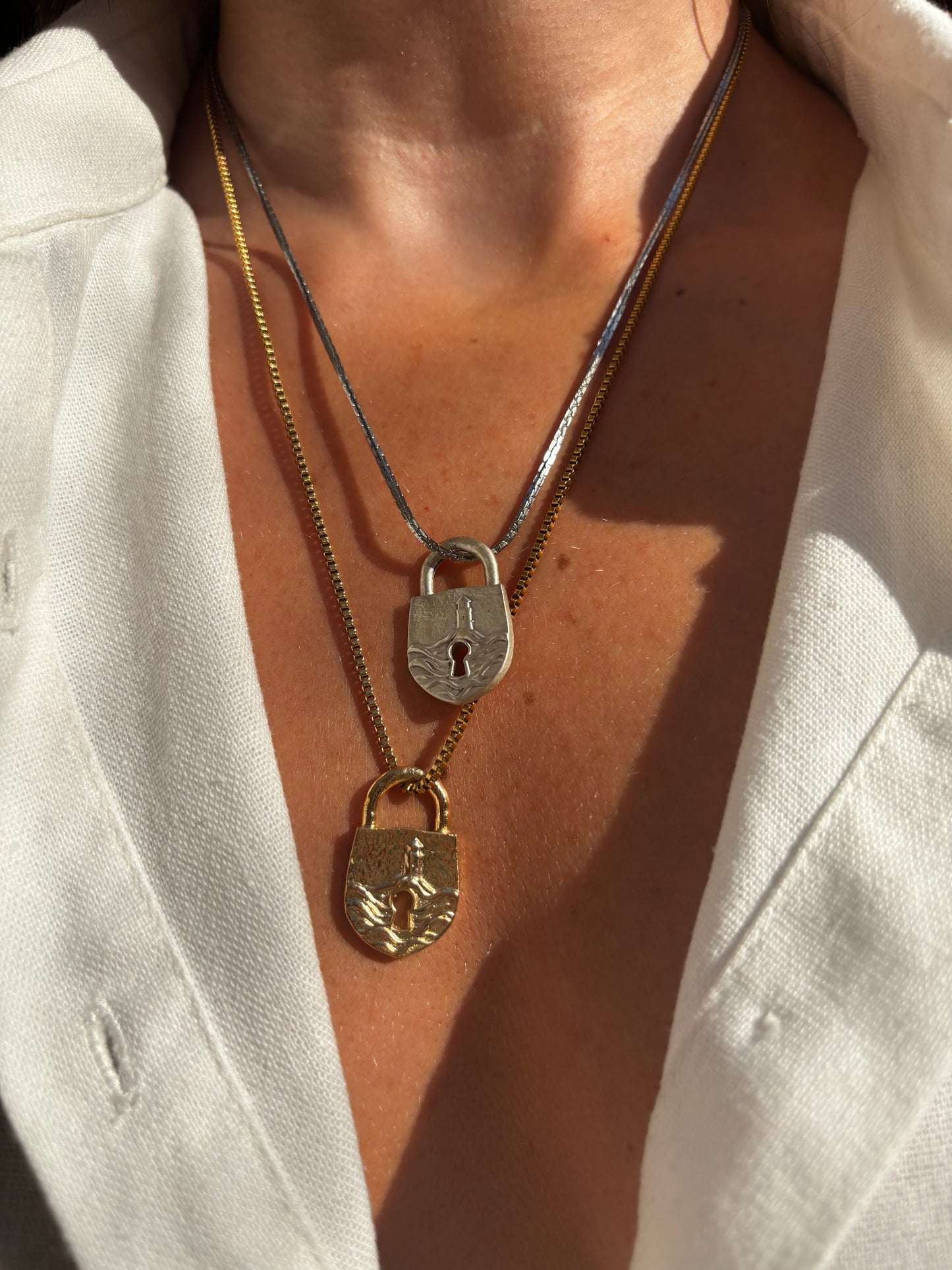 Pingente DUNA + Colar MARÉ