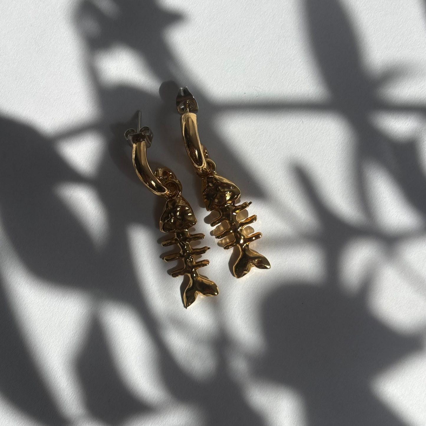 Pingente GOLD FISH + Argola Espiral Alma